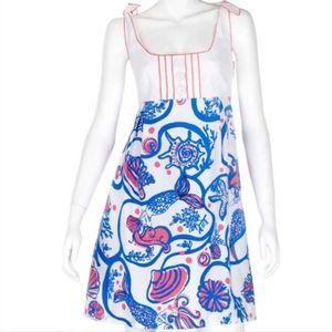 Lilly pulitzer scales and tails dress size 0